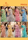 Prachi Vol 2 By Kashvi Pc Rimzim Cutwork Swarovski Saree
